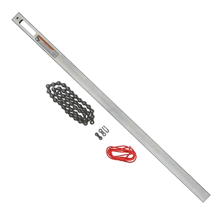 The Genie Co Genie Tube Style Chain Drive Garage Door Opener Extension Kit for 8 in. Garage Doors EKTC-R